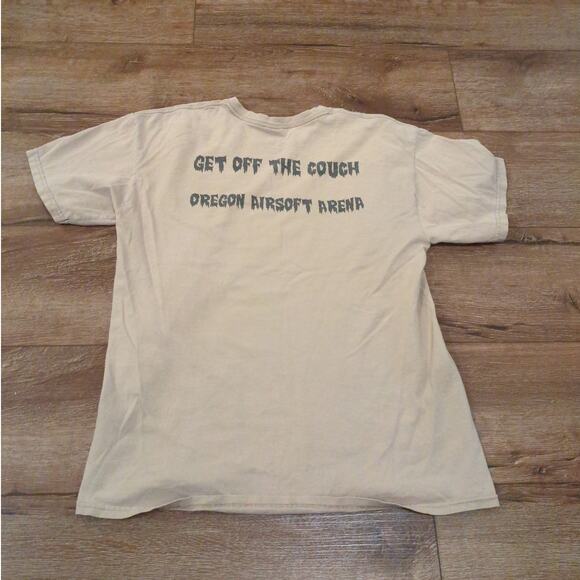 VTG Airsoft Adult Large Shirt Tech Video Game Gun Punk Skater Oregon Y2K - Picture 6 of 6